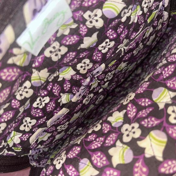 Vera Bradley purple and green backpack - Picture 3 of 3